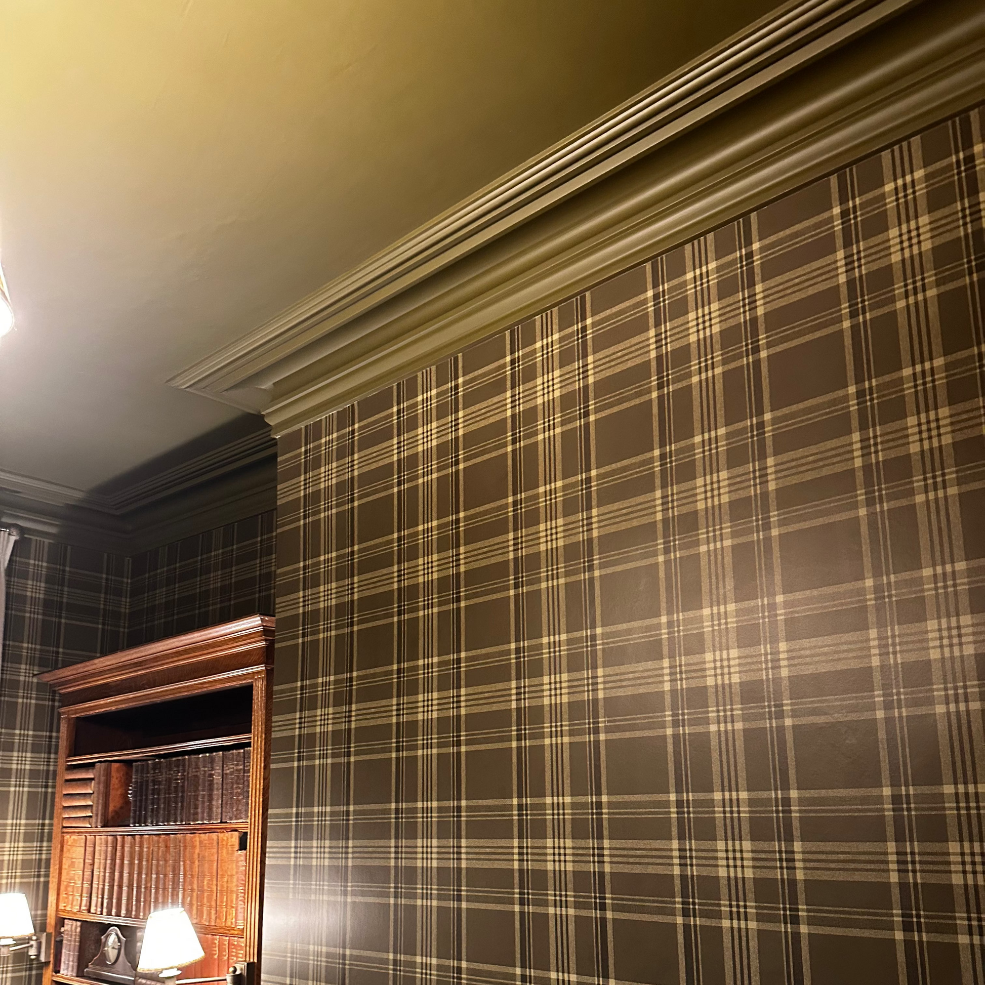 Swan Neck Plaster Coving For Victorian Properties
