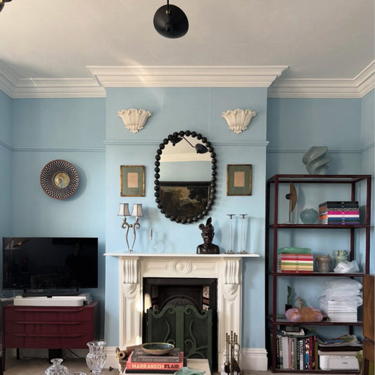 Victorian coving installed and decorated