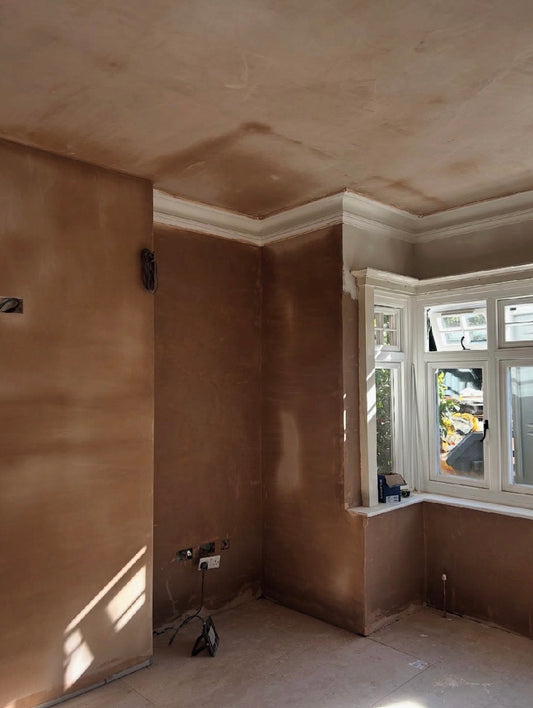 swan neck plaster coving during instillation