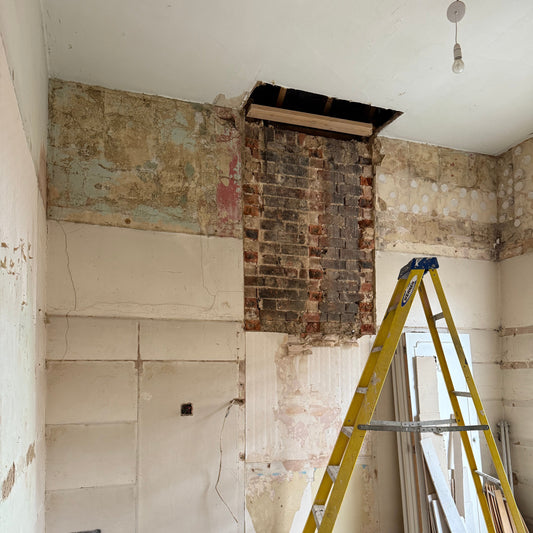 victorian house before renovation project