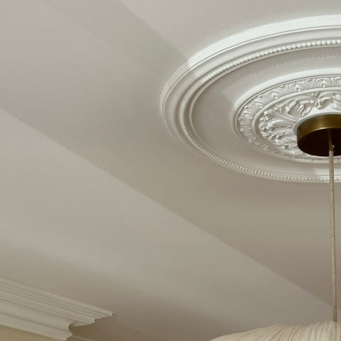 ornate victorian plaster ceiling rose
