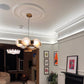 Large Sunflower Plaster Ceiling Rose 750mm dia. LPR006