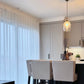 Example of Plaster Coving Installed in Modern Kitchen.