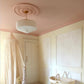 Dentil coving installed in children's nursery