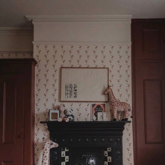 victorian plaster coving in childs bedroom