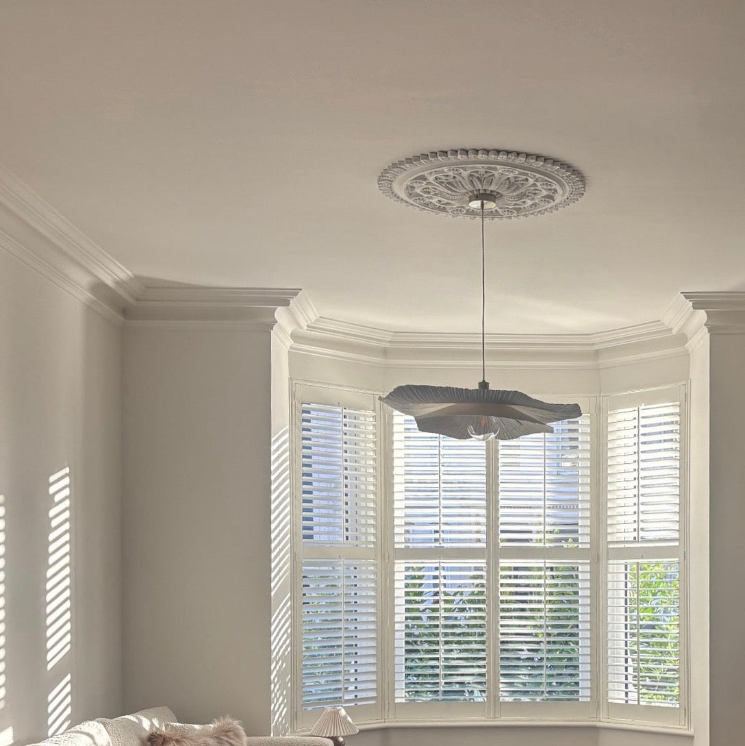 Large Plaster Coving Victorian Swan Neck Drop 170mm LPC017