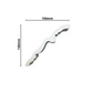 Plaster Coving Large Regency 140mm Drop LPC027