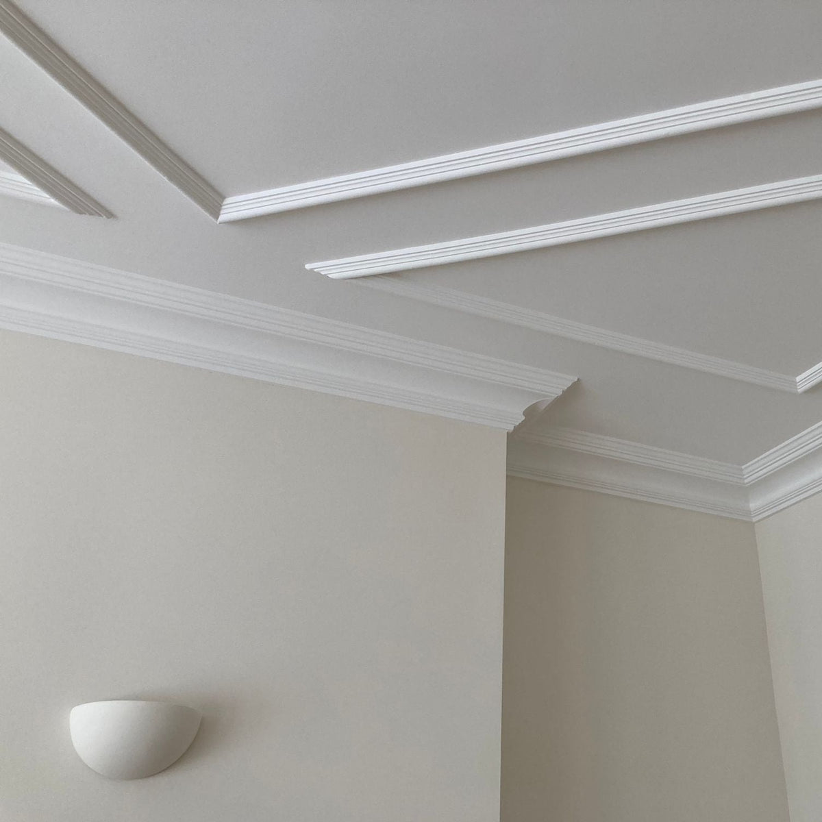 Torus Straight Panel Plaster Moulding MR016 | Plaster Ceiling Roses