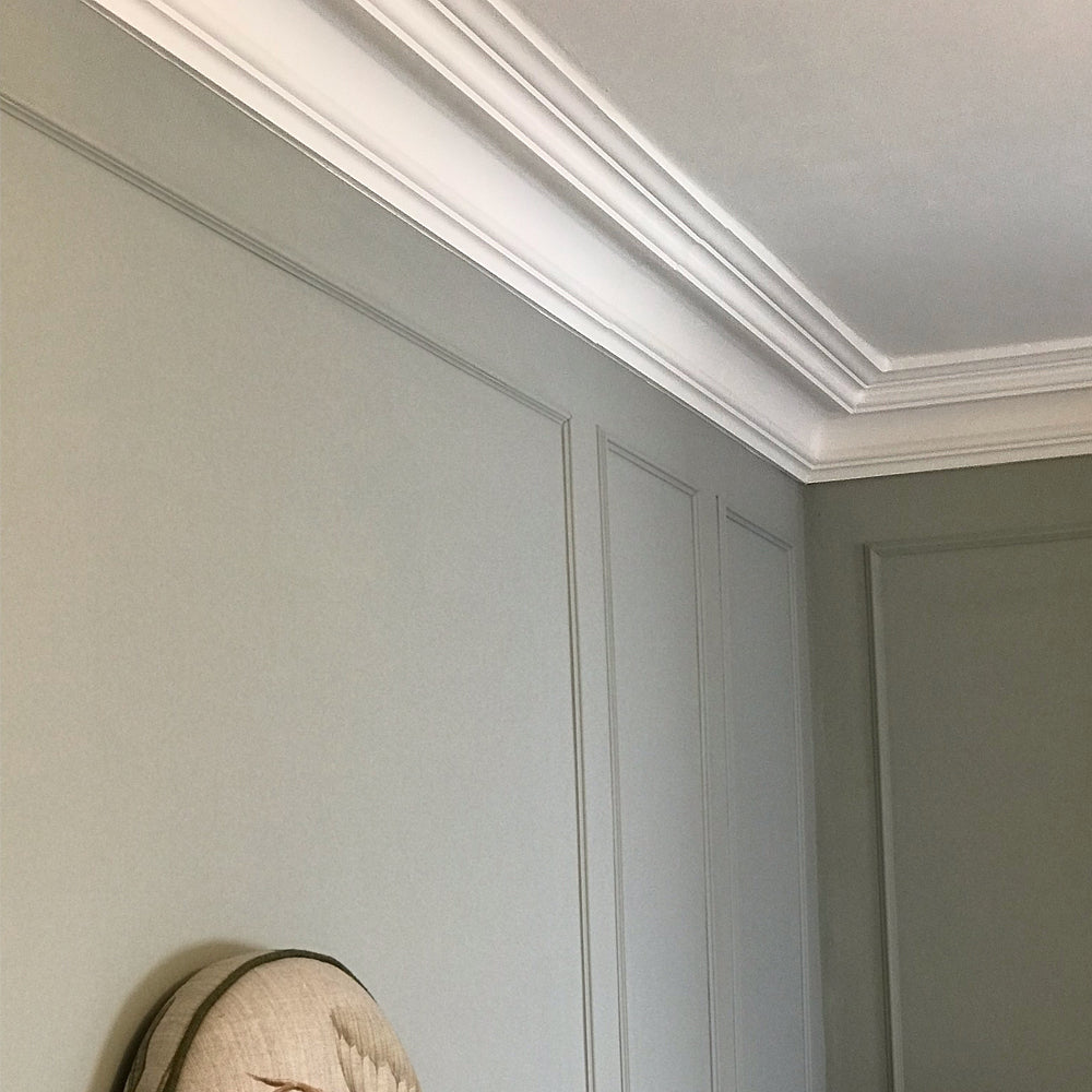 Swan Neck Plaster Coving 130mm LPC030