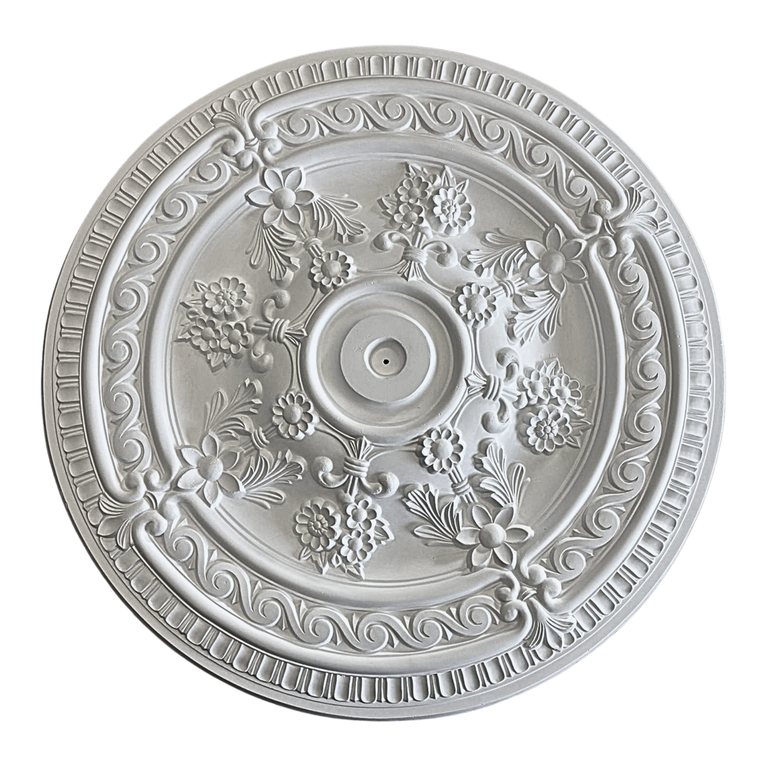 Technical diagram showing ceiling rose diameter: 660mm