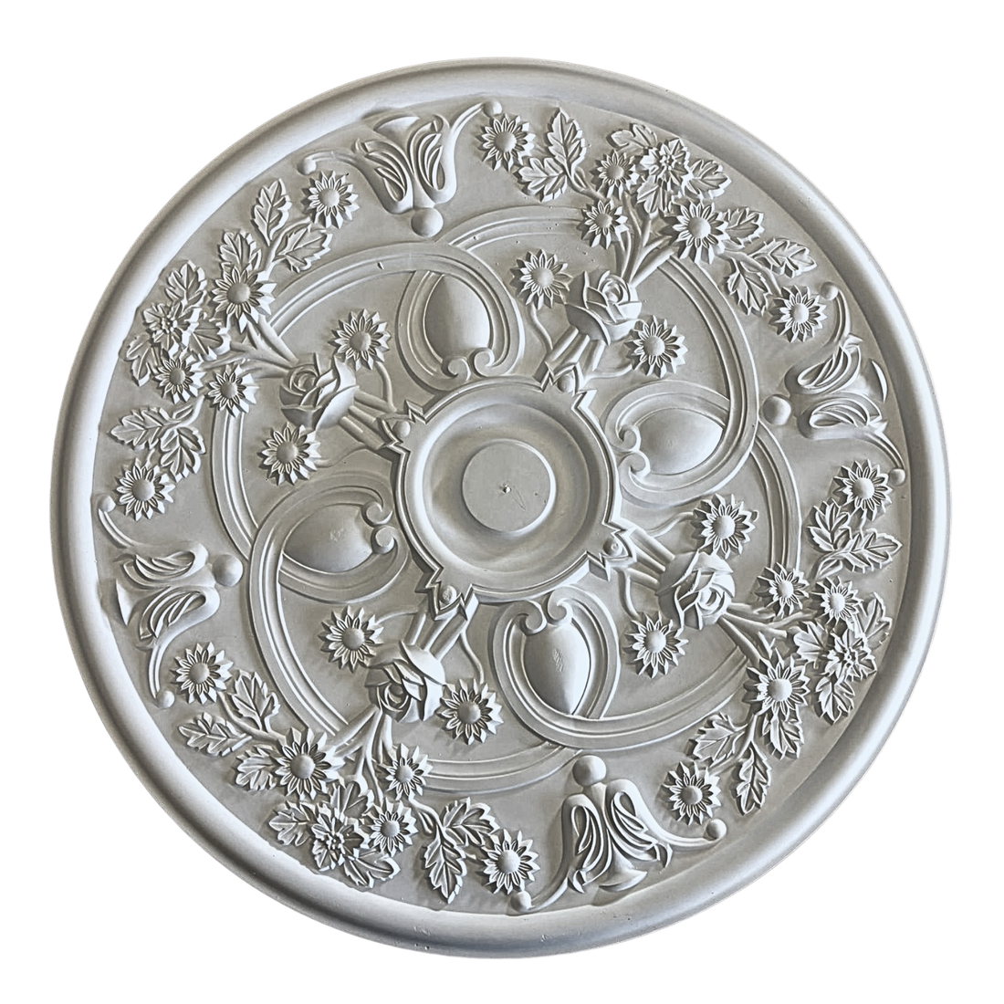 Technical diagram showing ceiling rose diameter: 780mm