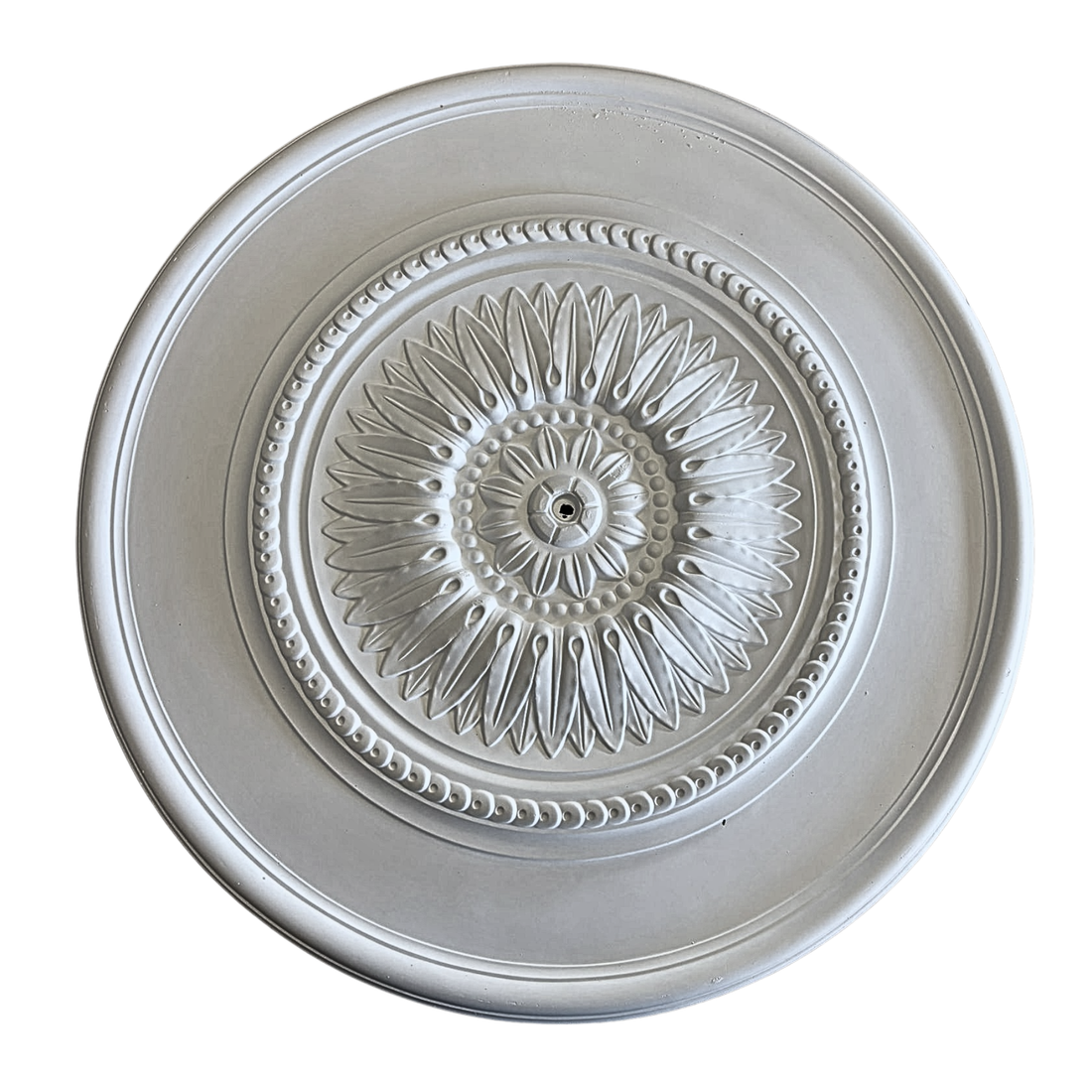 Technical diagram showing ceiling rose diameter: 750mm