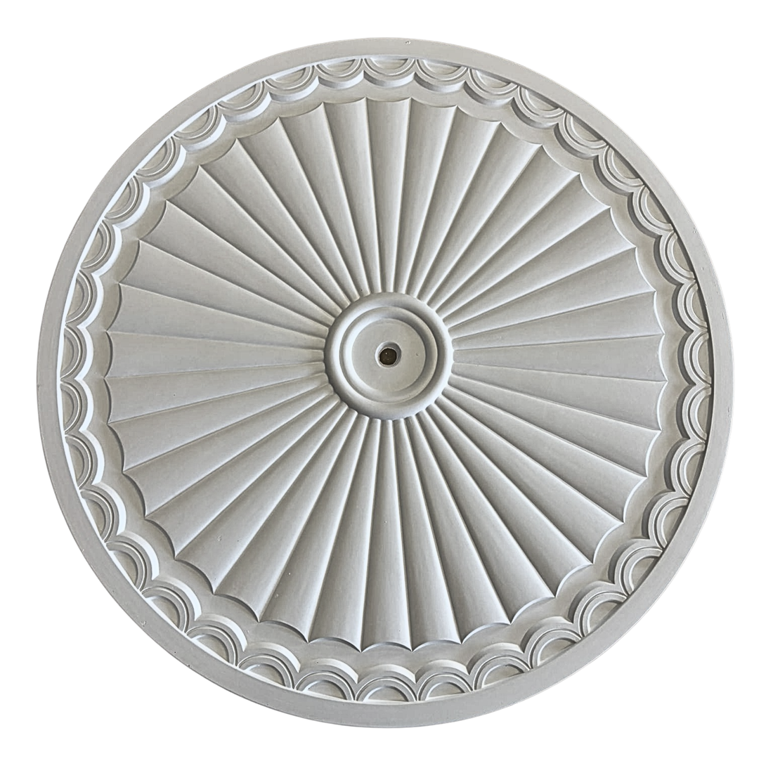 Technical diagram showing ceiling rose diameter: 750mm