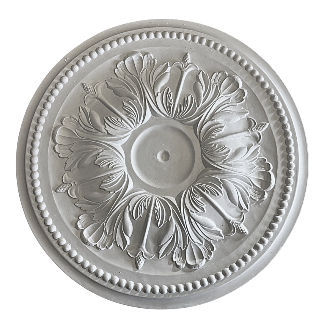 Technical diagram showing ceiling rose diameter: 770mm
