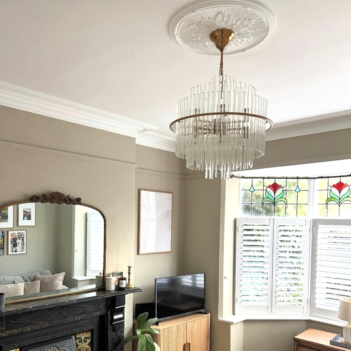 Example of Victorian Plaster Ceiling Rose