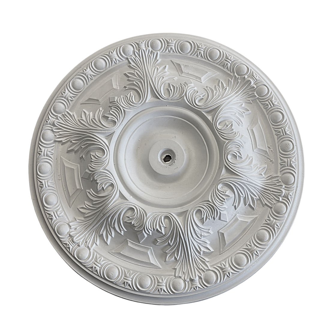Technical diagram showing ceiling rose diameter: 500mm