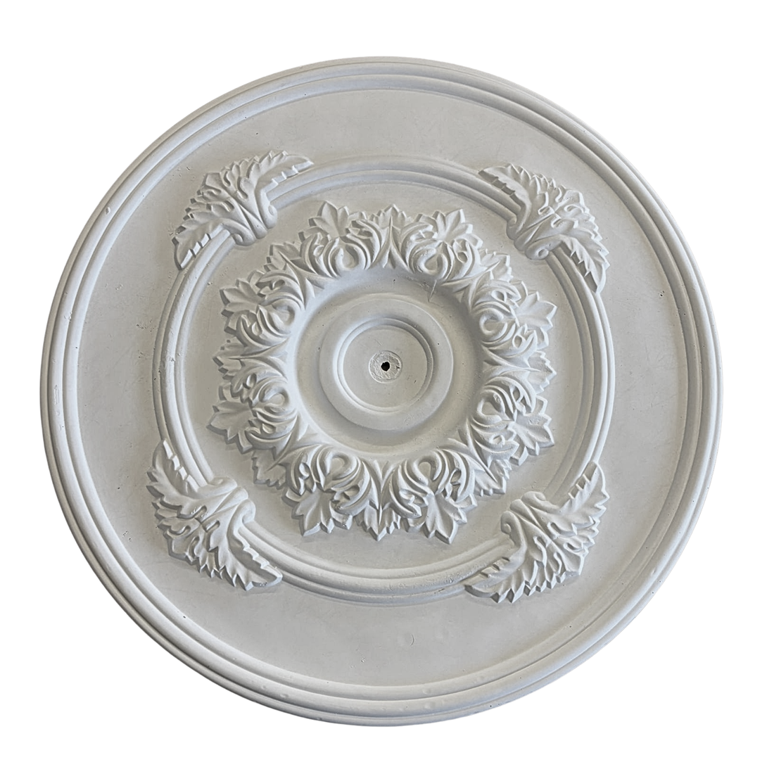 Technical diagram showing ceiling rose diameter: 600mm