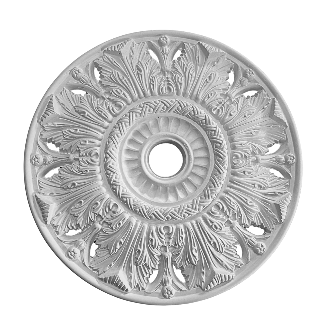 Technical diagram showing ceiling rose diameter: 500mm