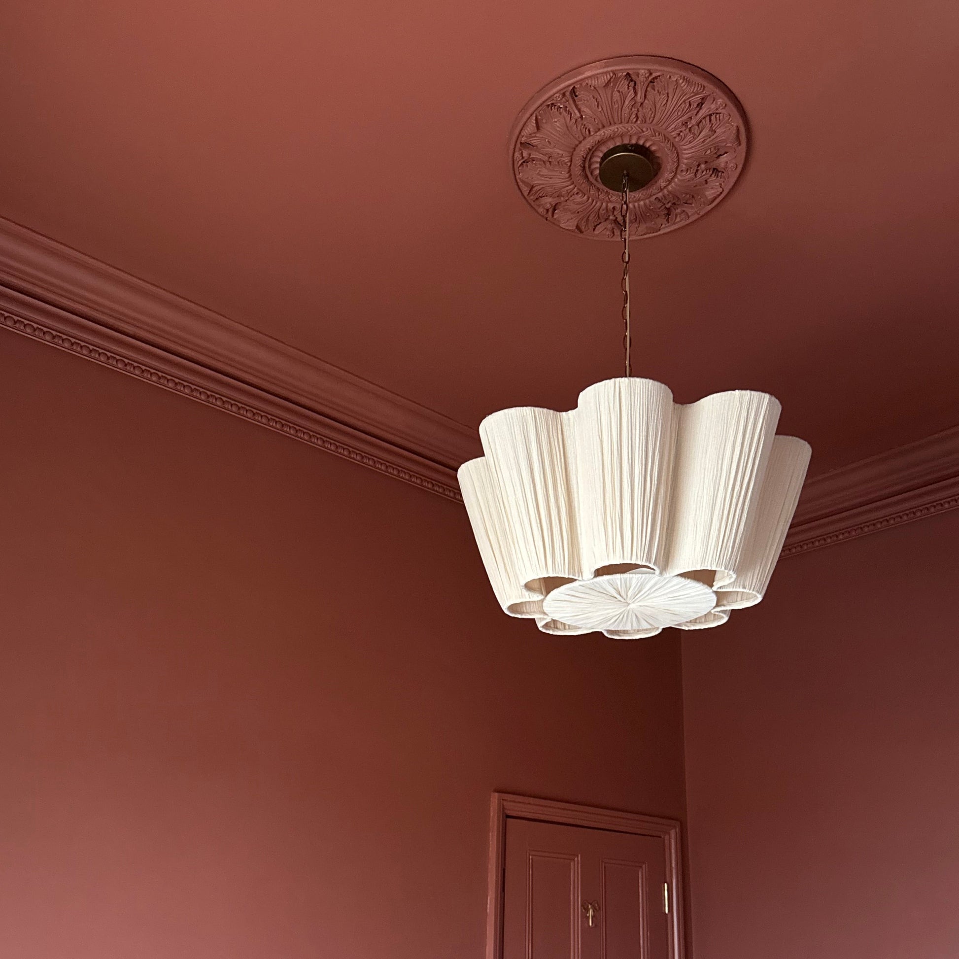 Medium Sized Ornate Plaster Ceiling Rose