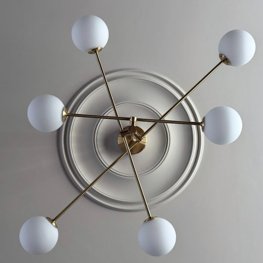 Plain Spun Plaster Ceiling Rose Diameter 600MM MPR073