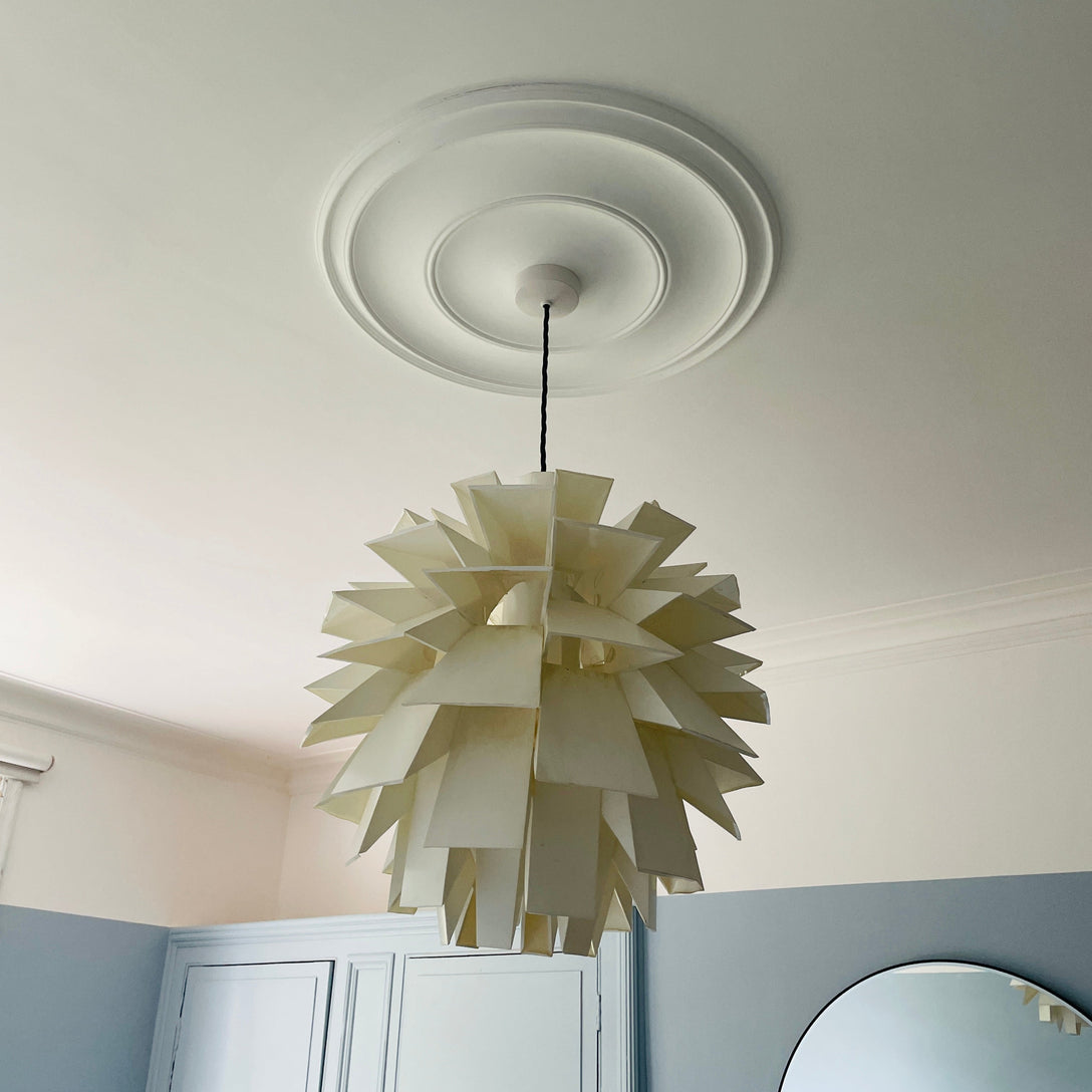 Plain Spun Plaster Ceiling Rose Diameter 600MM MPR073