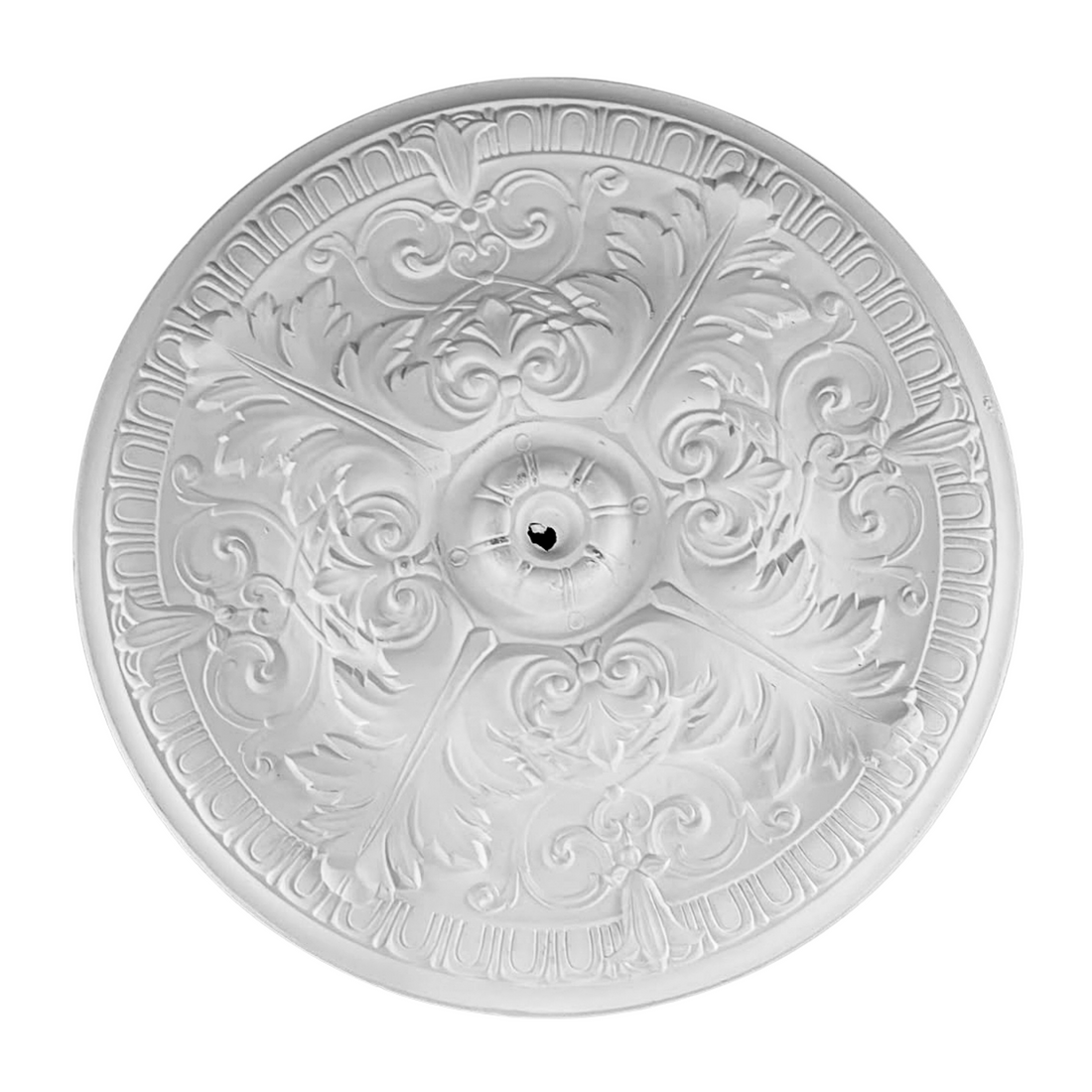 Technical diagram showing ceiling rose diameter: 520mm