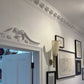 medium dentil victorian plaster cornice 