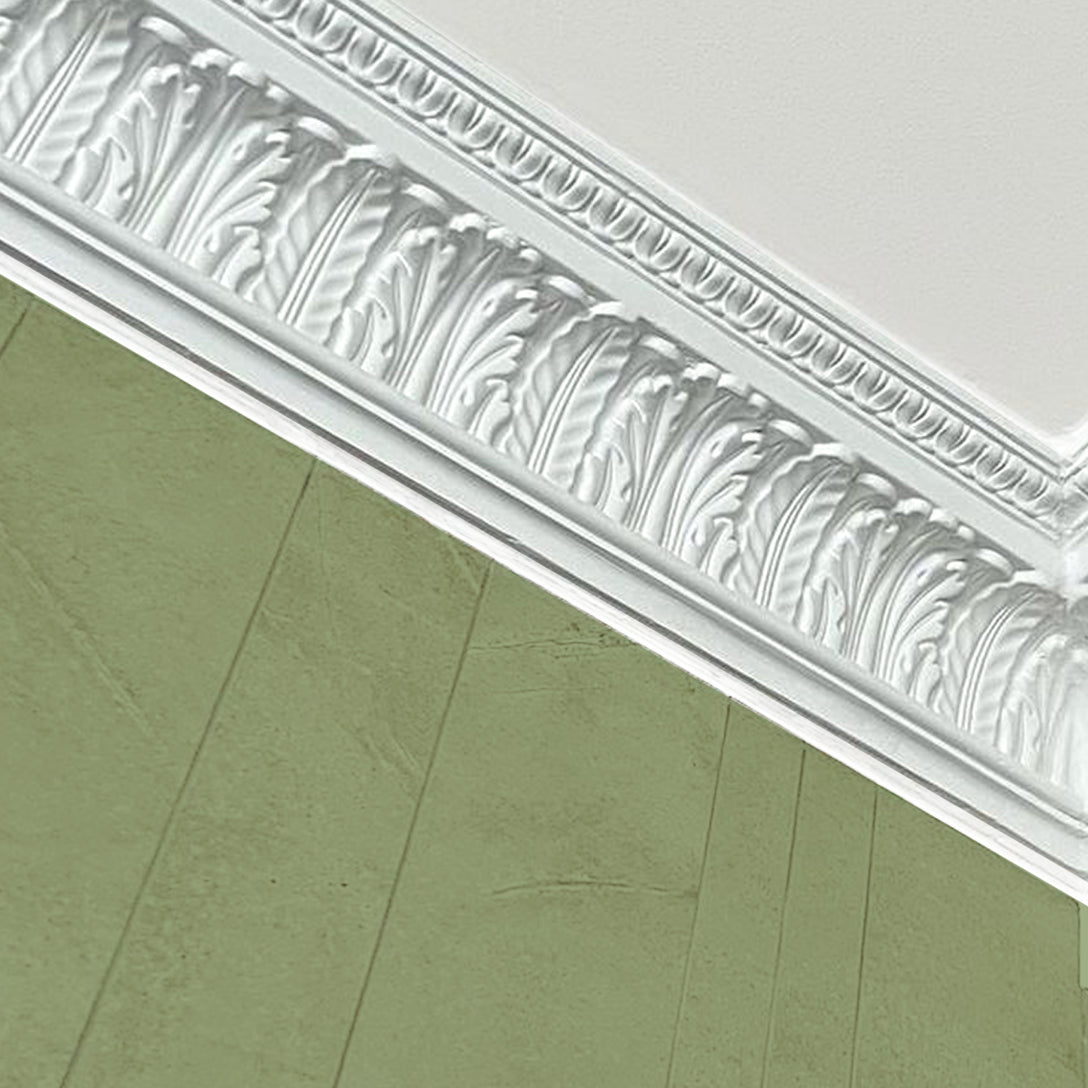 Plaster Coving Victorian Acanthus 182mm Drop LPC022