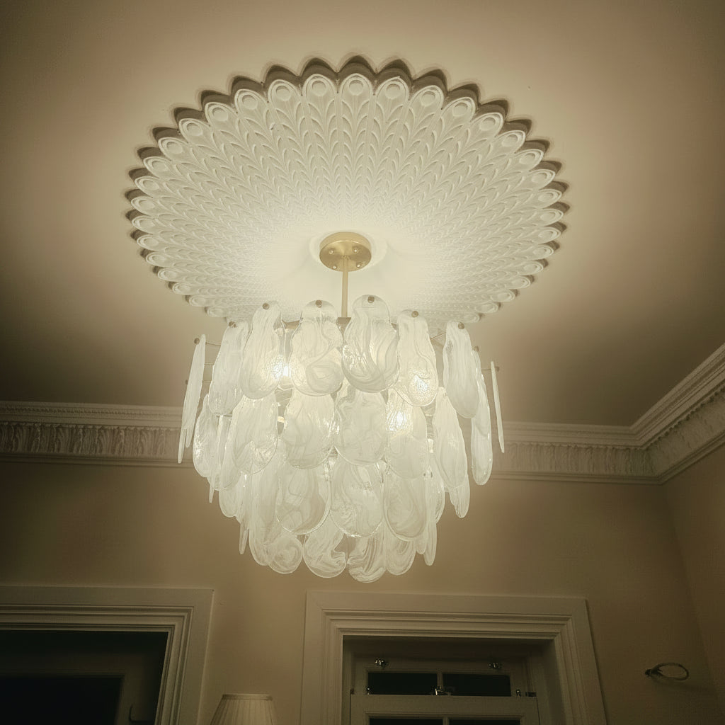 Large Ornate Georgian Plaster Ceiling Rose Diameter 930MM LPR070