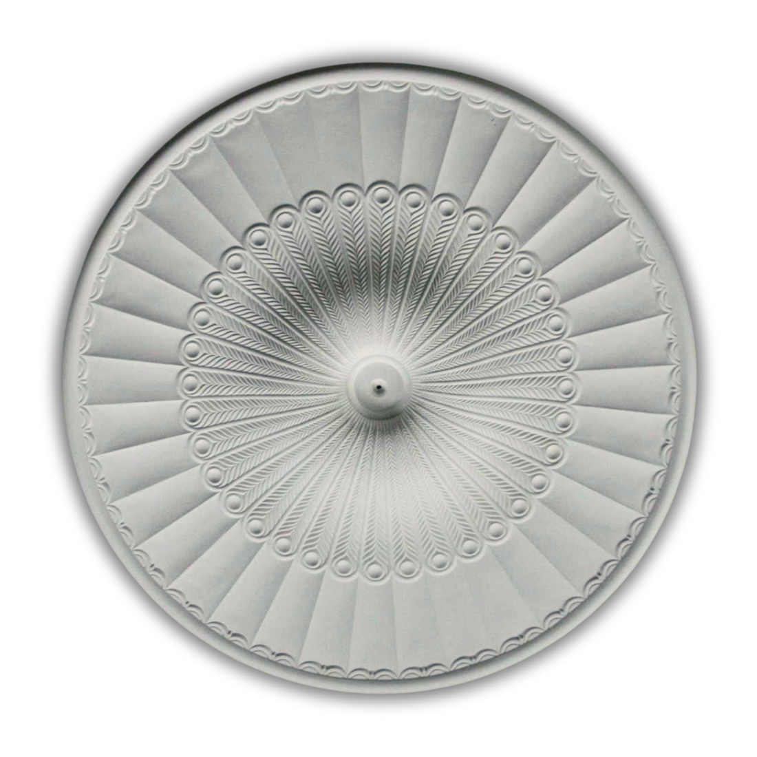 Technical diagram showing ceiling rose diameter: 1300mm