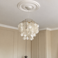 victorian plaster cornice in cream room