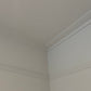 art deco plaster coving shown in white room