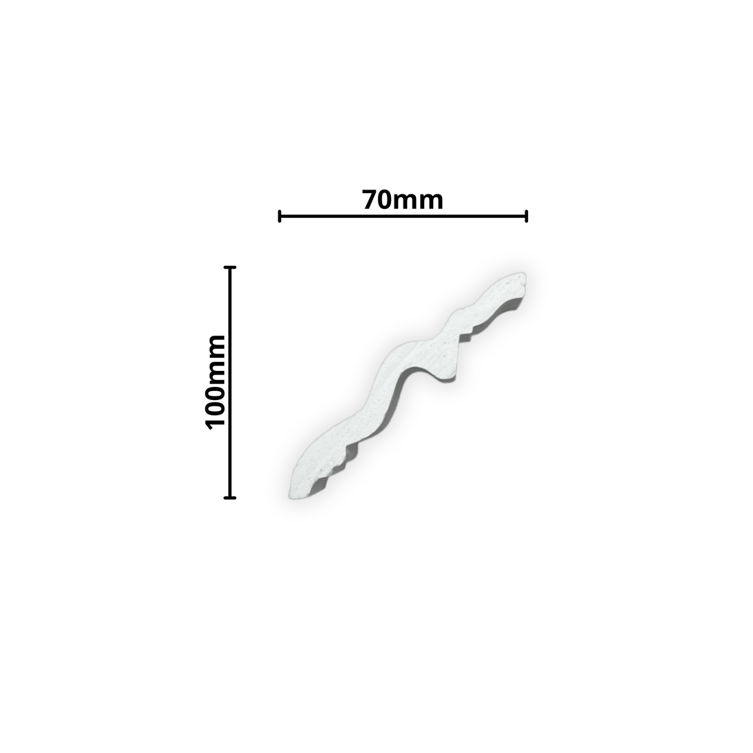 Plaster Coving Regency Small 100mm SPC024