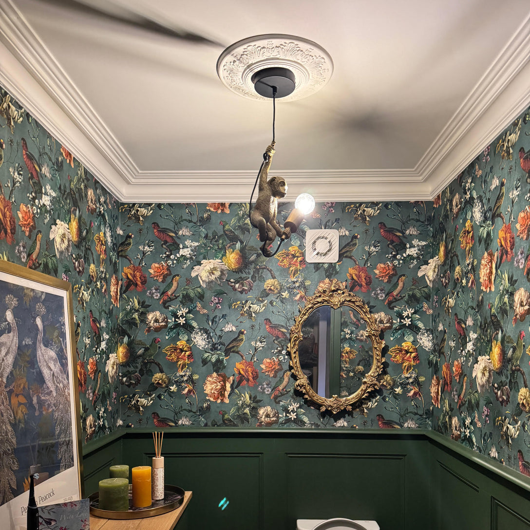 Small Palmette Plaster Ceiling Rose 330mm dia. SPR005