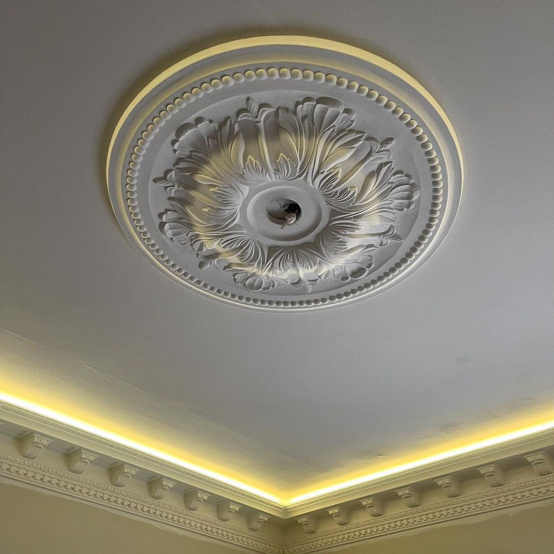 Plaster Coving Victorian Entrance Hall 175mm Drop LPC019