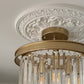 Close up of Small Acanthus Ceiling Rose