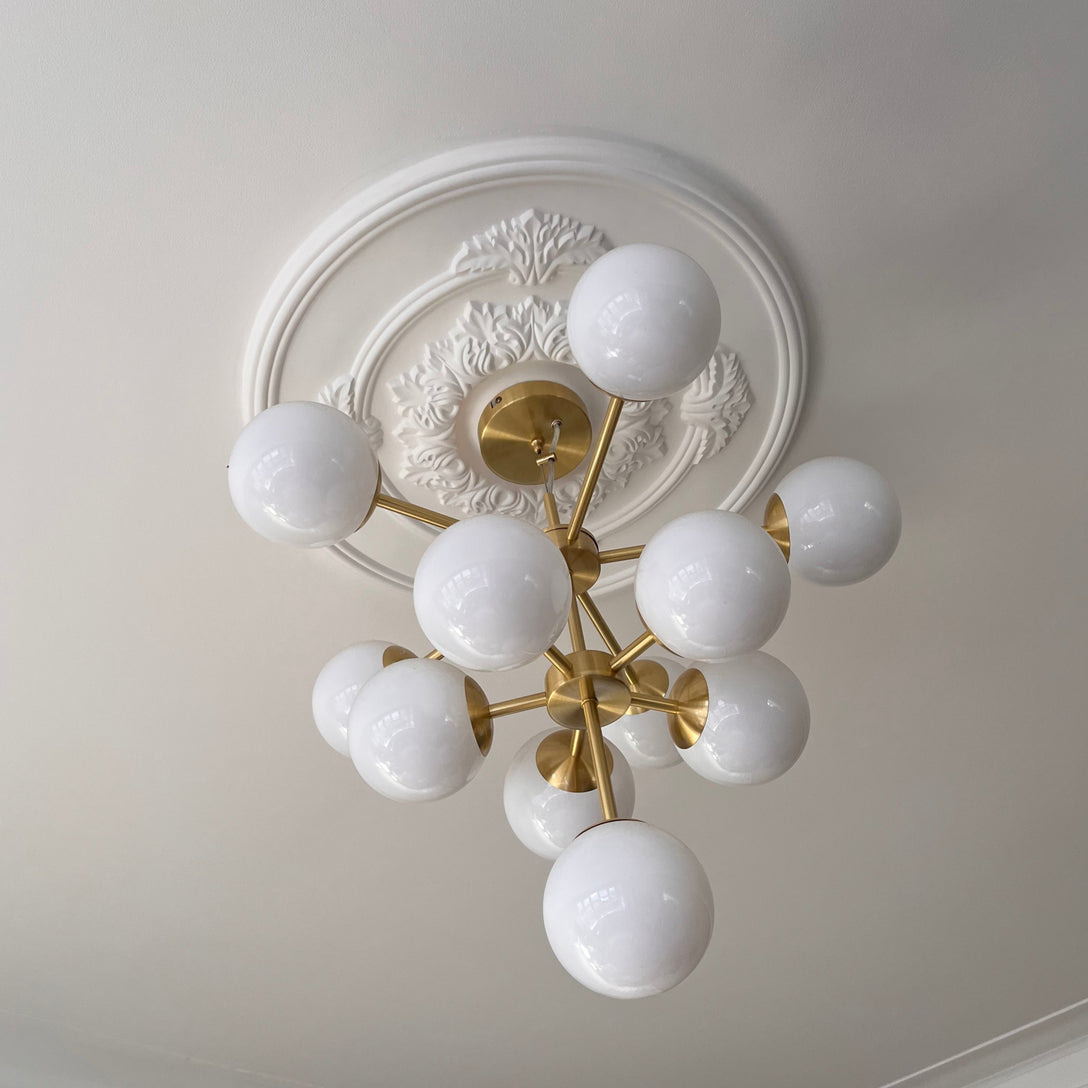 Acanthus Satellite Plaster Ceiling Rose 600mm dia. MPR038