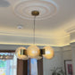 Large Sunflower Plaster Ceiling Rose 750mm dia. LPR006