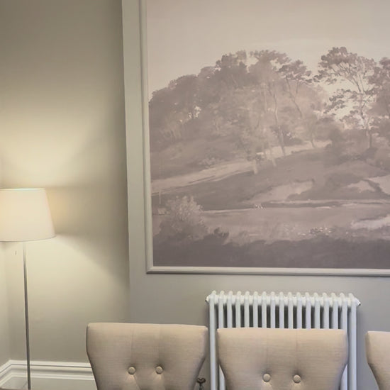 Swan Neck Coving in dining room