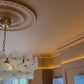 Video of Large Sunflower Plaster Ceiling Rose