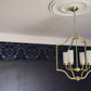 600mm Plain Spun Plaster Ceiling Rose