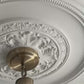 Plaster Ceiling Rose Plain Acanthus 610mm dia. MPR061