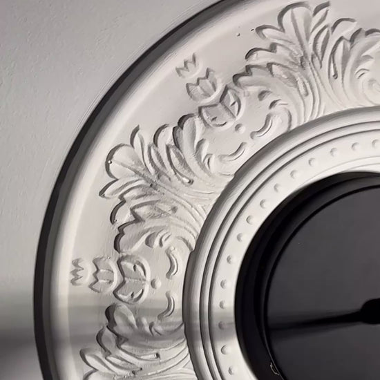 Video of Installed Plaster Ceiling Rose