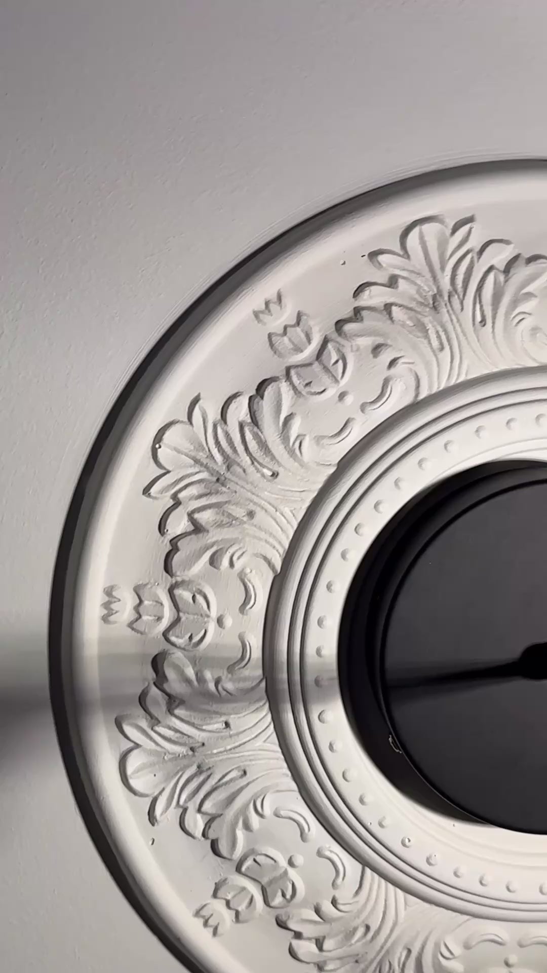 Video of Installed Plaster Ceiling Rose