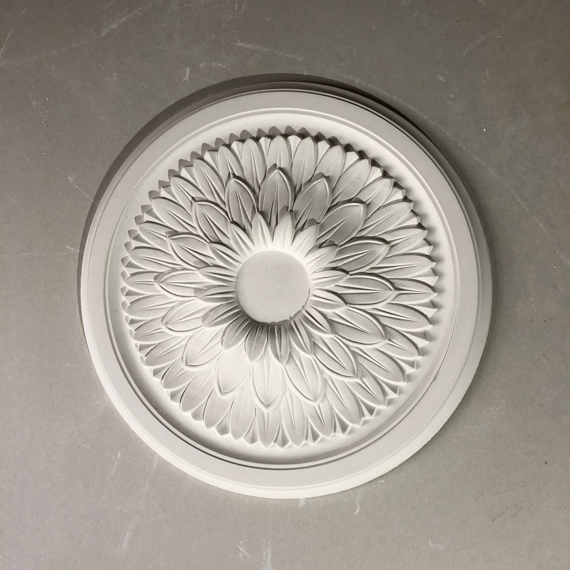 Victorian Floral Plaster Ceiling Rose display