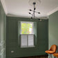 Egg & Dart coving displayed above window