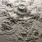 close up photo showing Extra large Victorian Floral Plaster Ceiling Rose details Diameter 1140MM