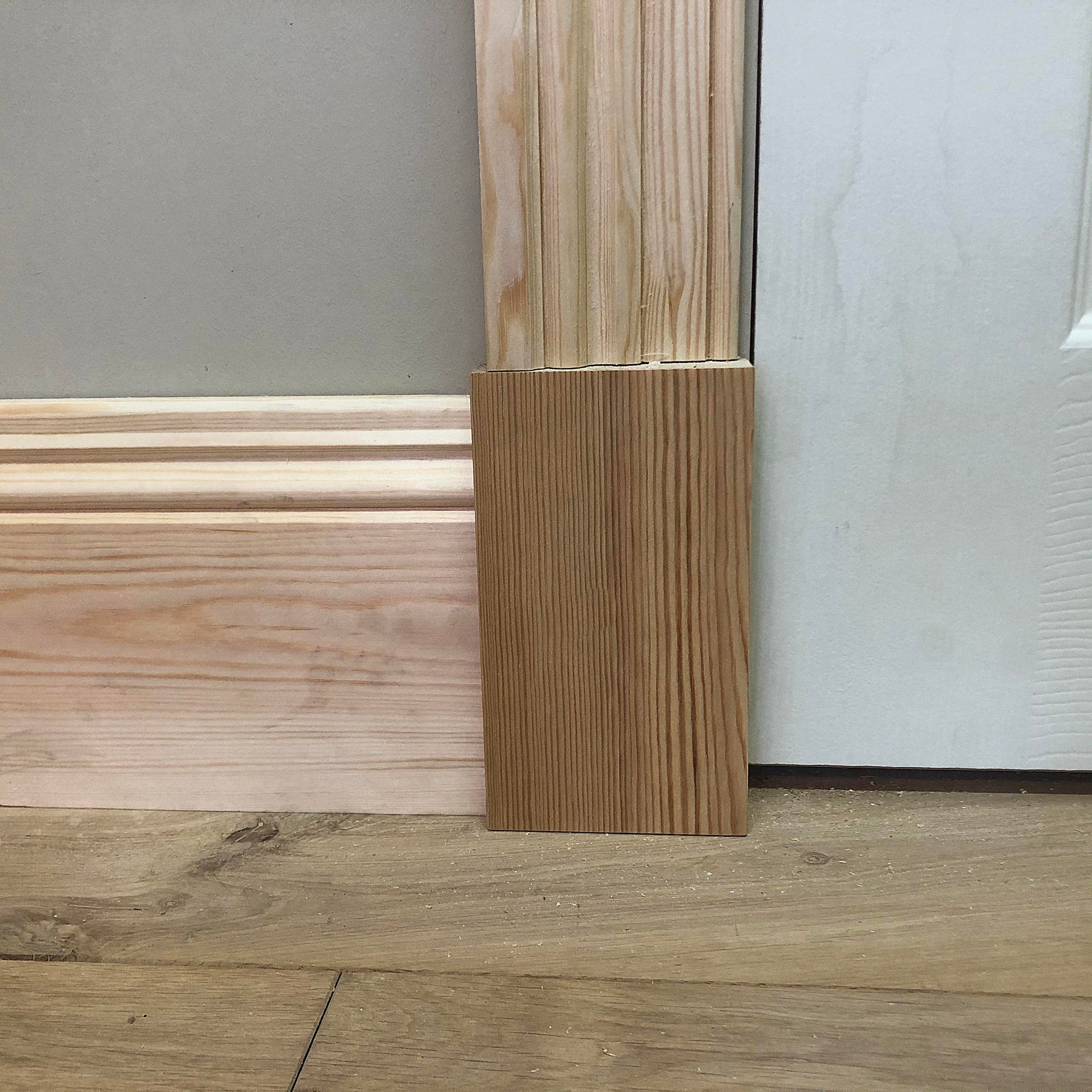 aspect of Victorian Timber Architrave shown 94mm x 28mm 