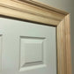 Large Victorian Architrave shown fitted around door frame 135mm x 45mm 