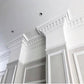 photo showing Plaster Coving Victorian style 235mm Drop 